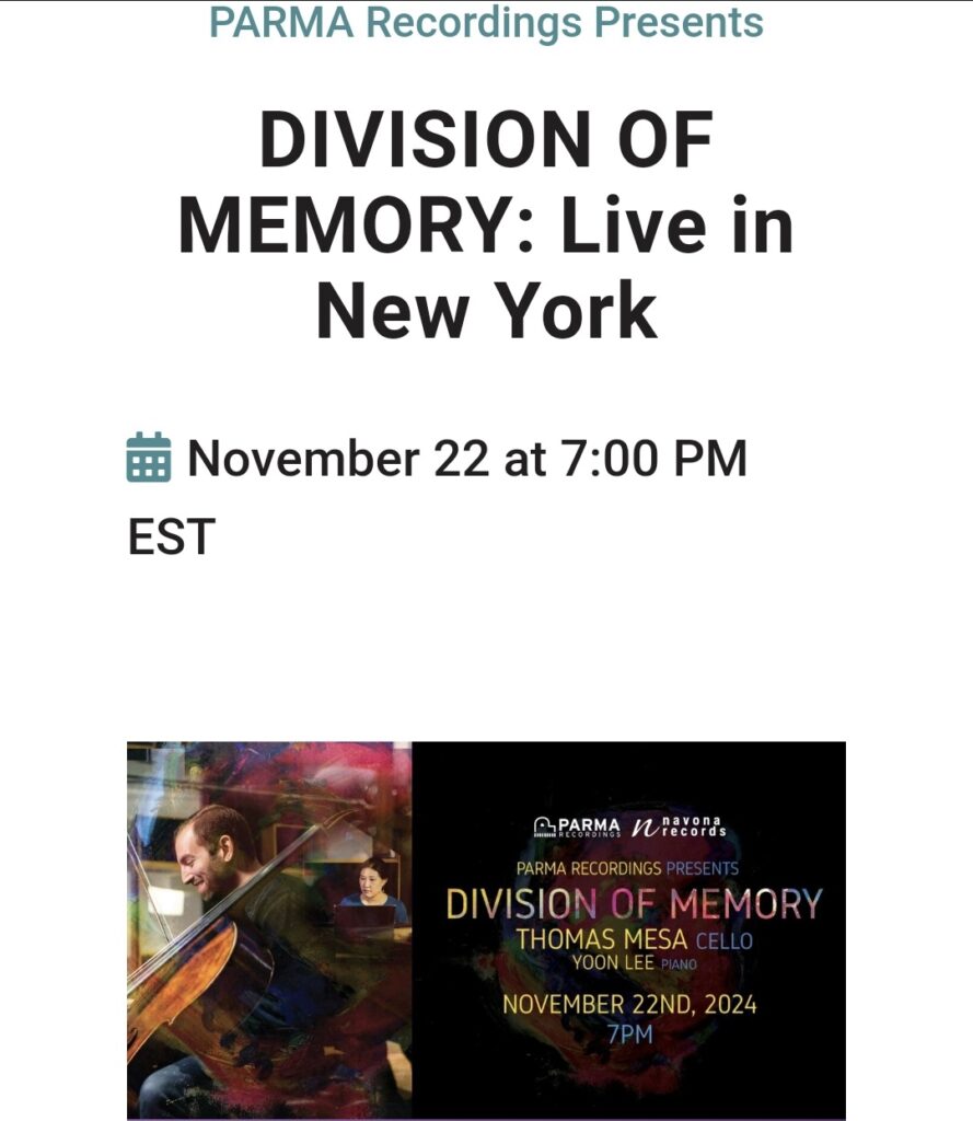 Novella in New York- 22nd Nov. ’24